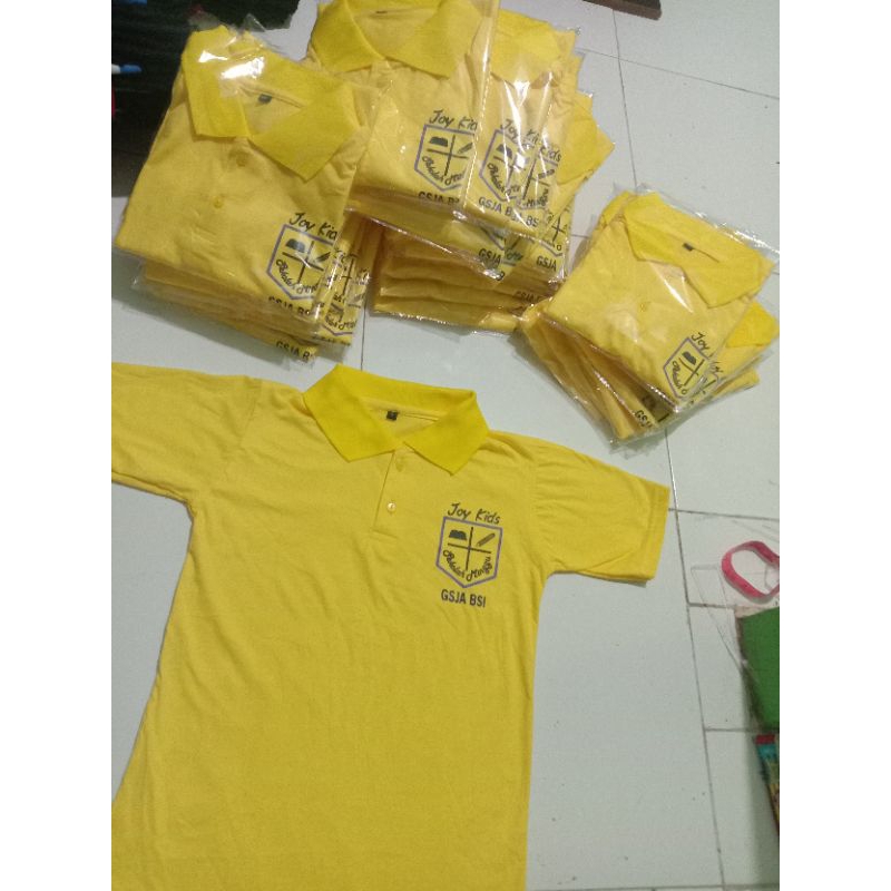 Baju Ankak / seragam sekolah minggu / kaos komunitas