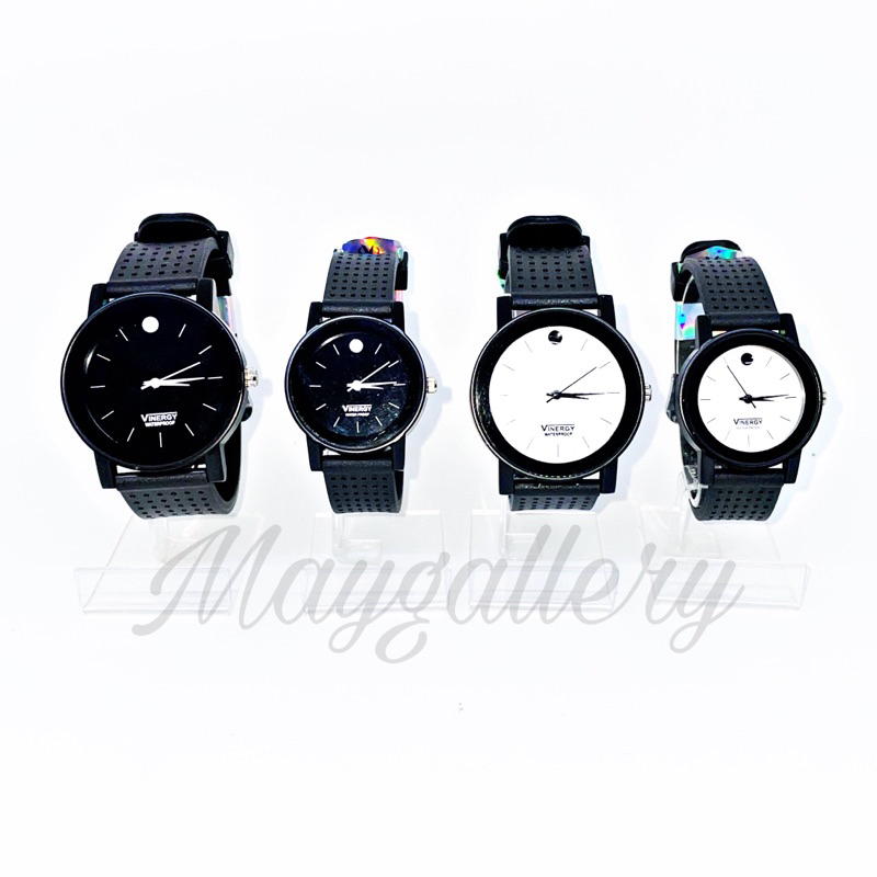 Jam Tangan Vinergy Couple Waterproof (free gift)