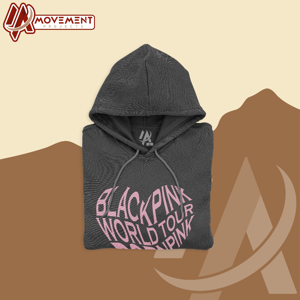 [PREMIUM] HOODIE BORN PINK VER.4 BLACKPINK WORLD TOUR