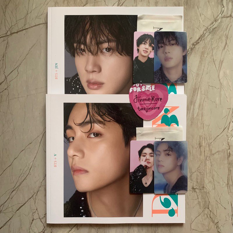BTS DICON DFESTA MINI 102 PHOTOCARD SHARING JIN V VERSION PHOTOBOOK ONLY SPECIAL PHOTOCARD SPC PC LE
