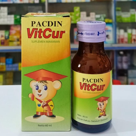 Vitcur Pacdin Pacdin Vitcur Vitamin Nafsu Makan Anak Multivitamin Anak 60 ml