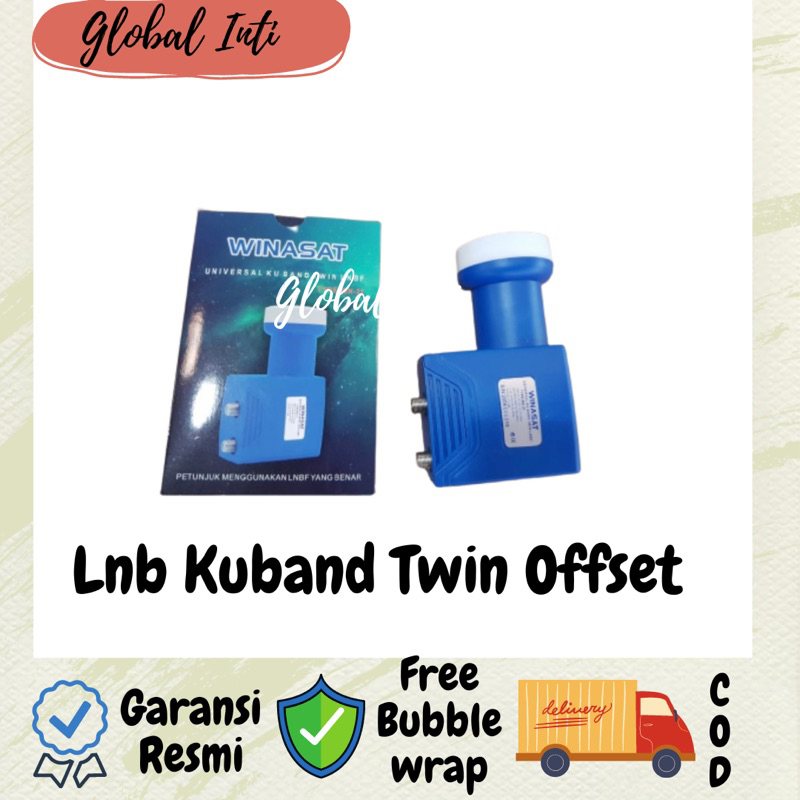 LNB KU Band Twin Dual Output