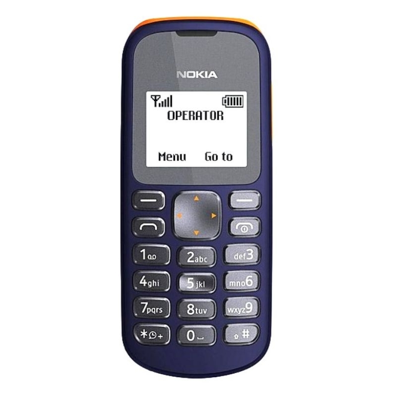 ✔️Nokia 1280 Single Sim Second Normal Siap Pakai