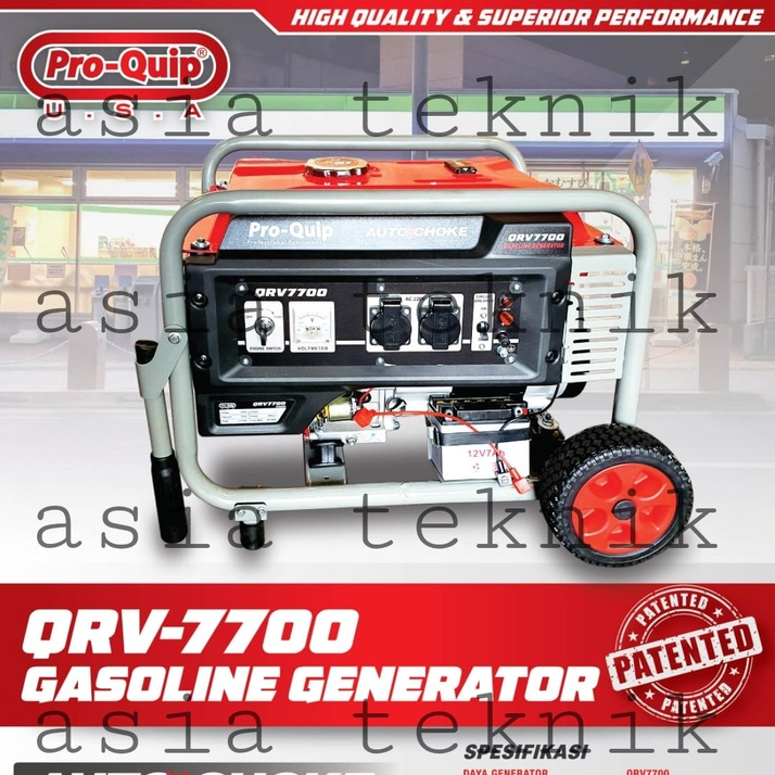 GENSET PROQUIP 3000 WATT QRV7700