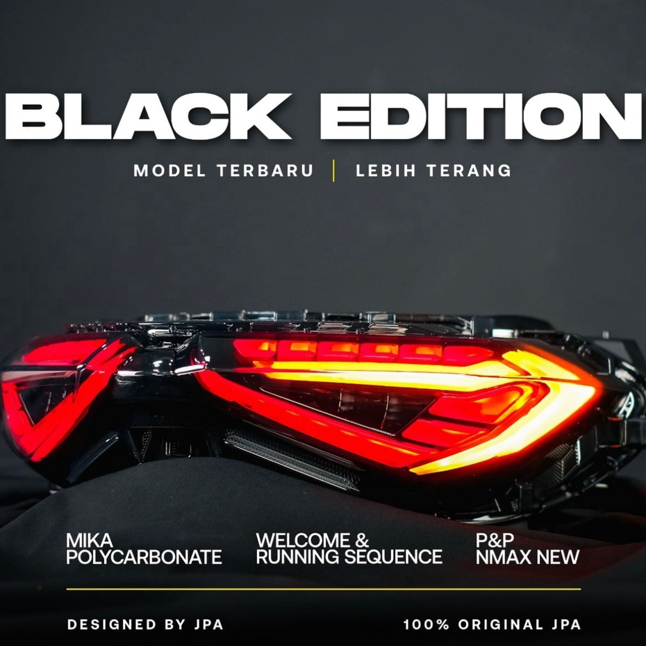 Lampu Stoplamp Belakang JPA Black Edition Yamaha Nmax New 2020-2023 PNP Model Transformer - Mzmotor