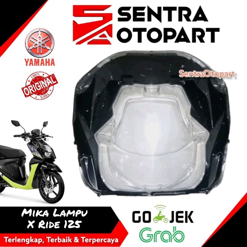 Mika kaca reflektor lampu depan x ride 125 xride125 original koito