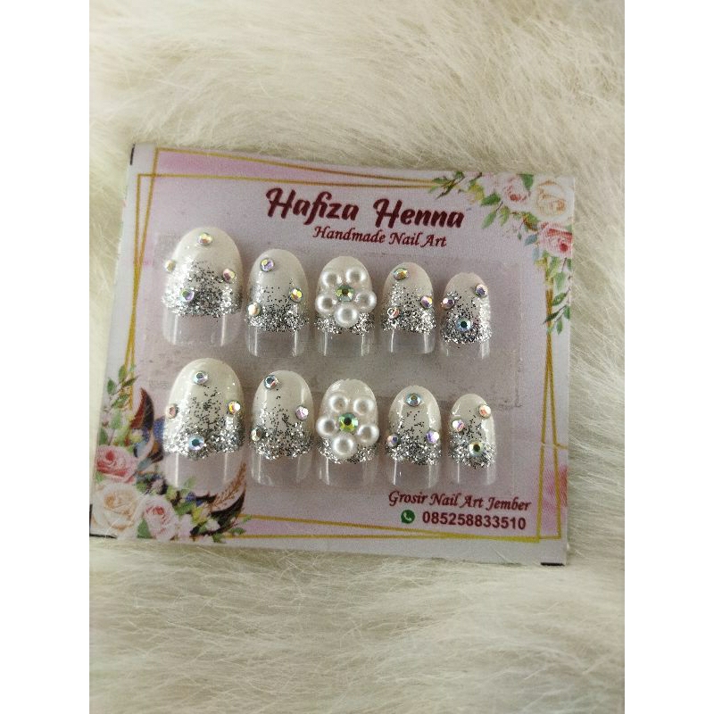 kukupalsu oval 10 pcs cantik lengkap dgn lem