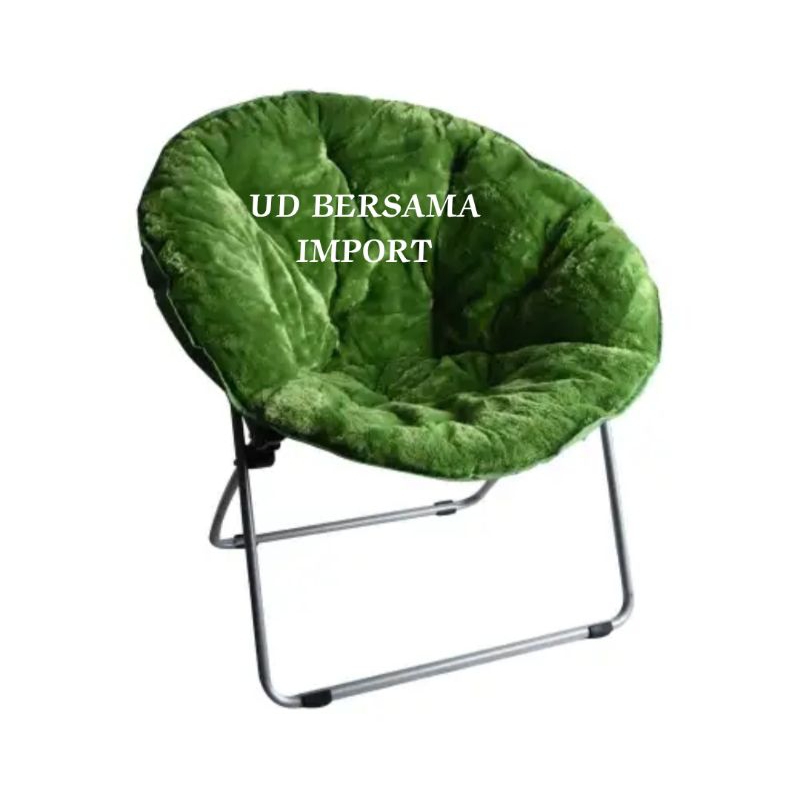 SOLEIL Kursi Lipat/Kursi Santai/Kursi Sofa/Folding Moon Chair Green