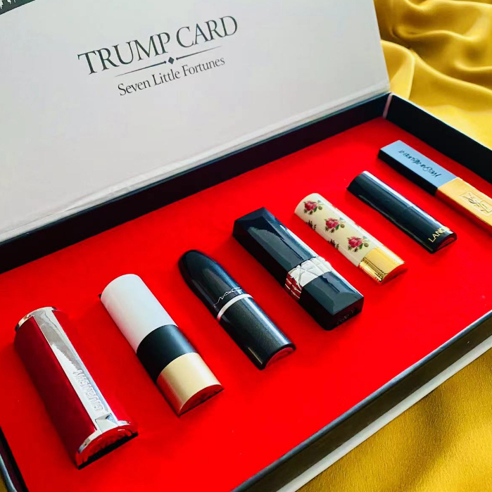 Seven Little Fortunes Dior Lipstick/Gucci Matte Lipstik/Mac Lip Gloss/Lipstick Set Limited Gift Box 