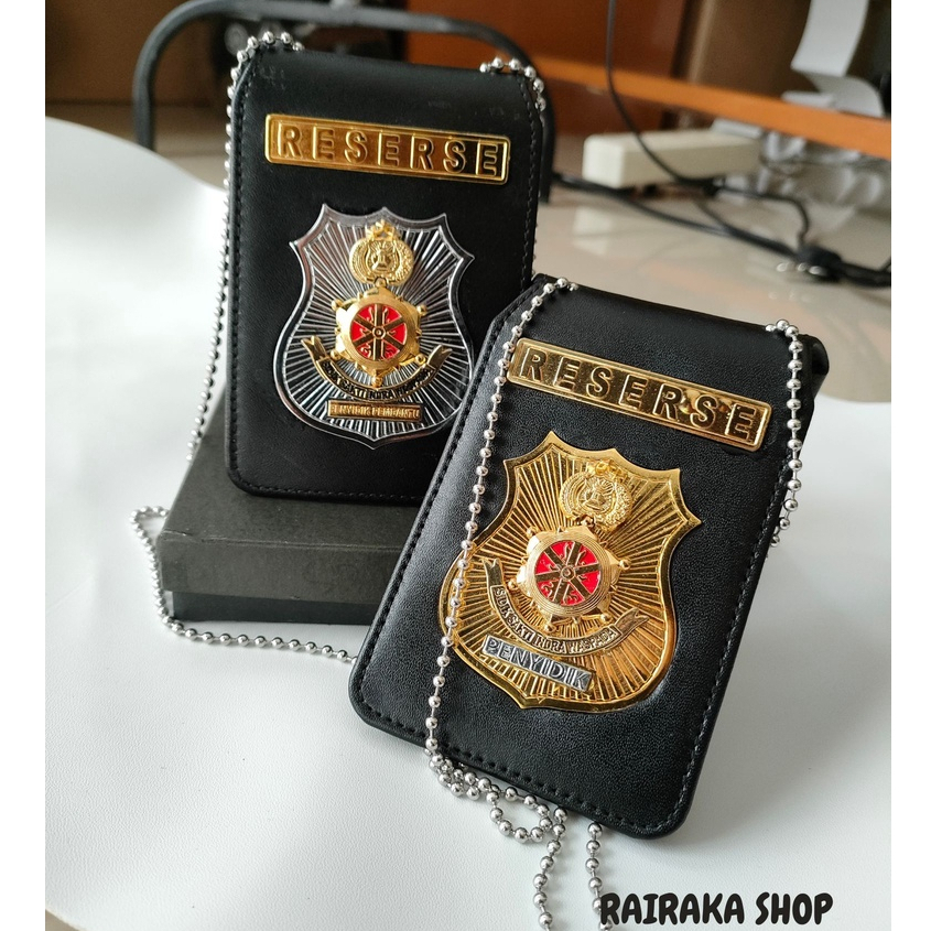 

Dompet ID Card Name Tag Kalung Lencana KTA Penyidik Reserse model Terbaru