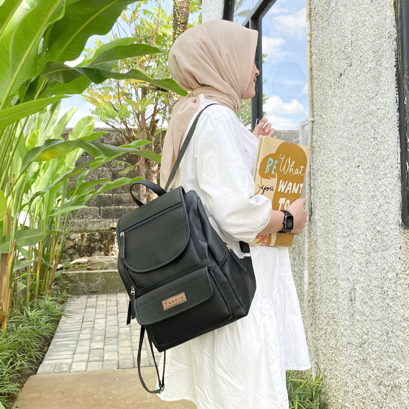 Micko Ransel - Tweelyforbag - Tas Ransel Wanita - Tas Wanita