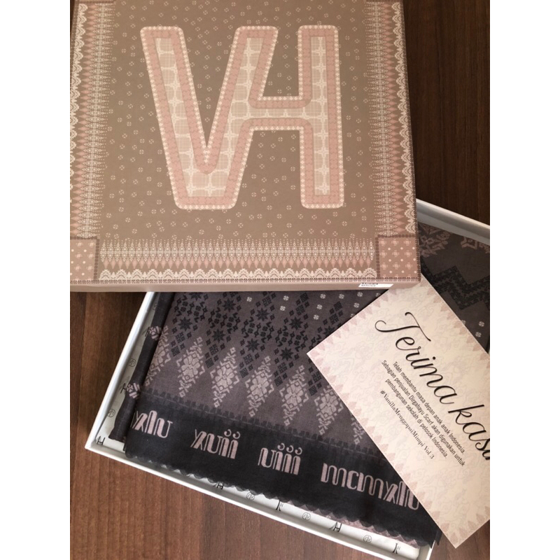 VANILLA HIJAB - DIRGAHAYU SCARF BAJAWA MAUVE