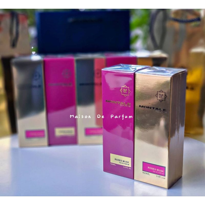PREORDER - Montale Roses Musk Limited Edition - Aoud Rising - aoud Cuir Darabie - Golden Sand - Choc