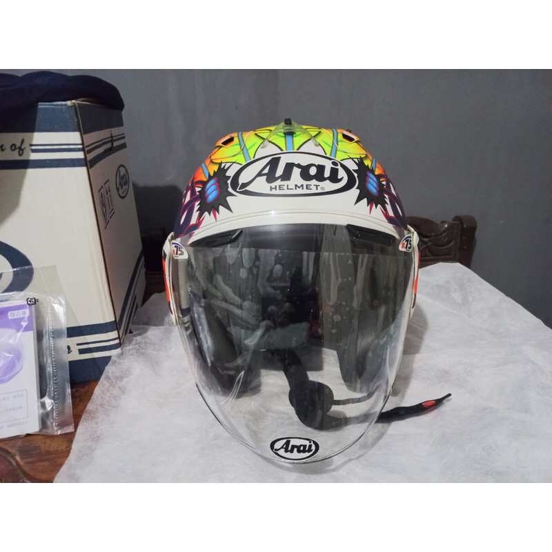 helm copy arai rusel (second) plus intercom bts