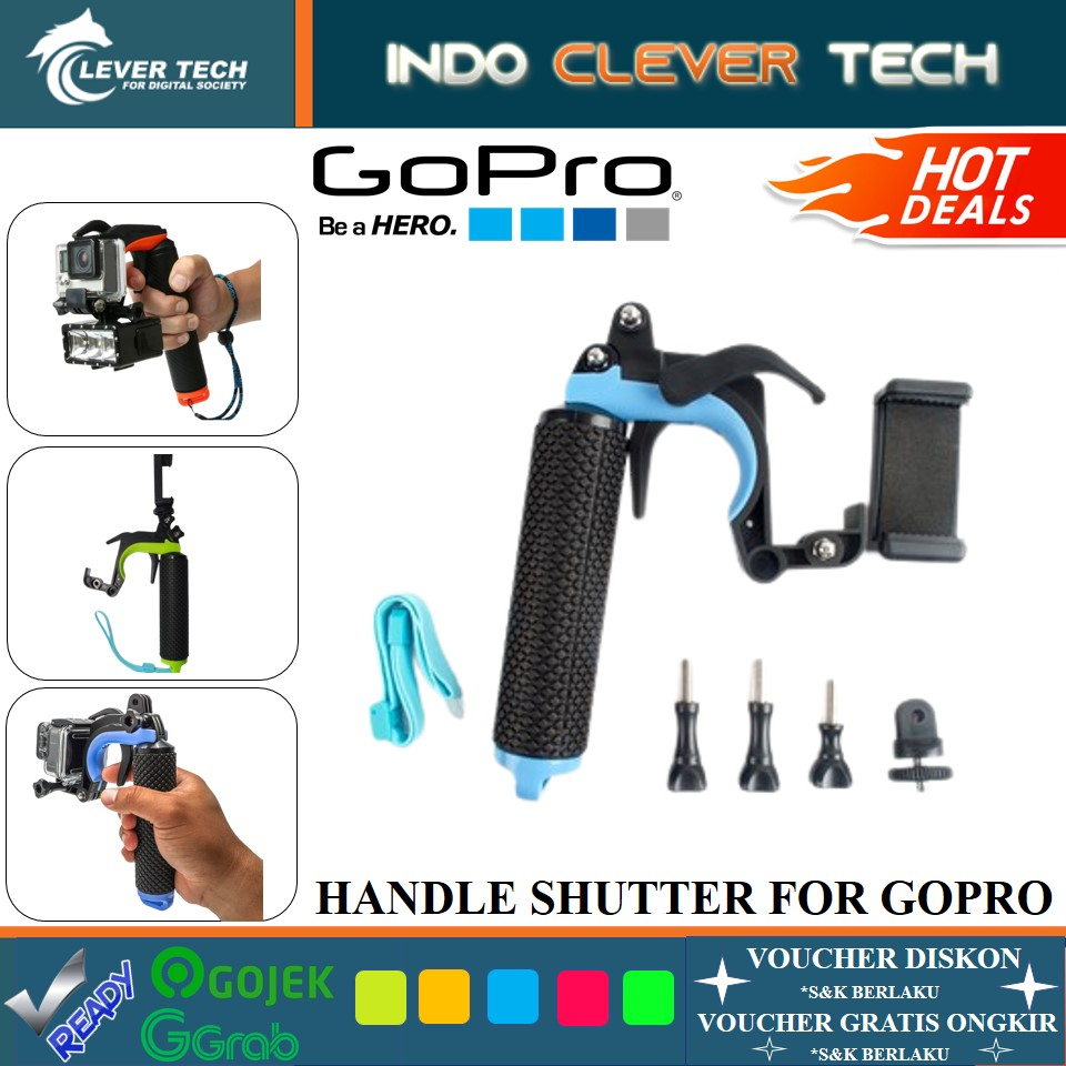 Handle Shutter For Gopro