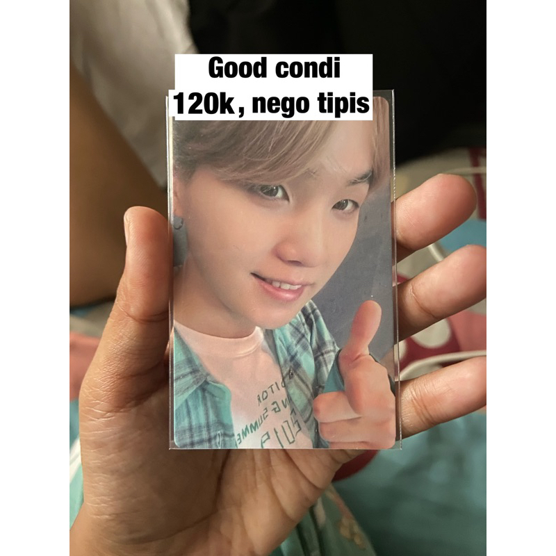 WTS PC LIGHT OFFICIAL BTS SUGA
