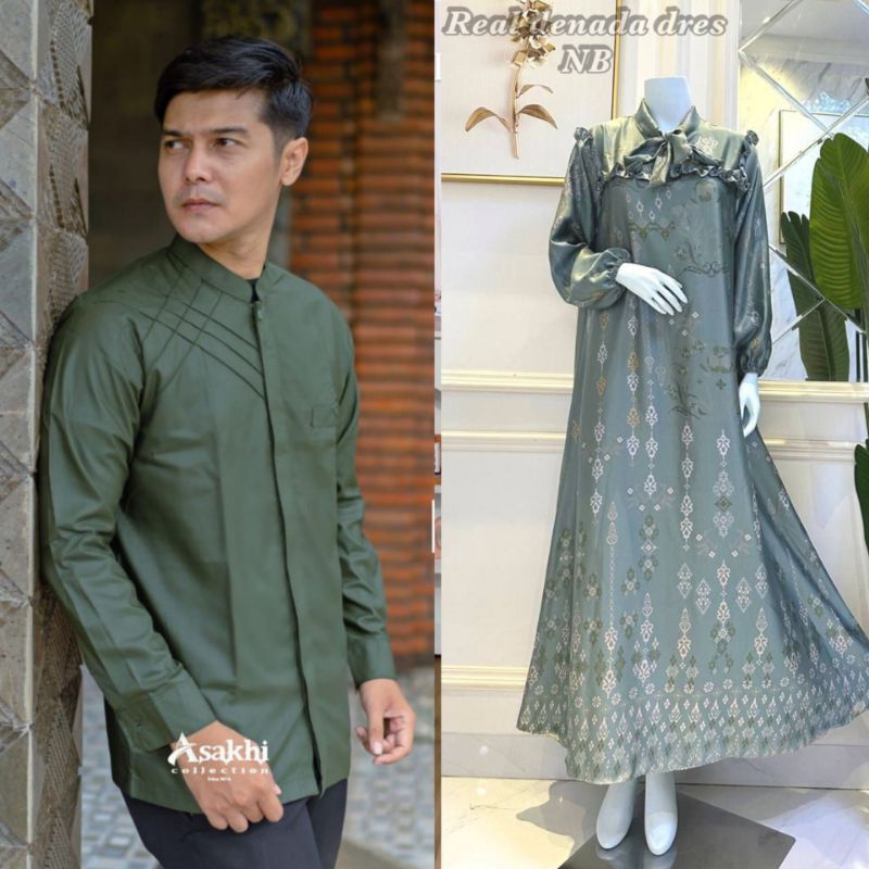 COUPLE GAMIS RAYA TERBARU 2023 DIORSILK