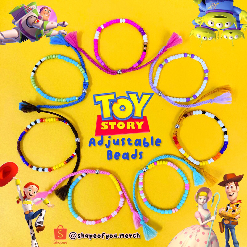 [ PRE ORDER ] BACA DESKRIPSI | GELANG TOY STORY ADJUSTABLE