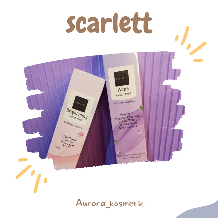 SCARLETT  Facial Wash