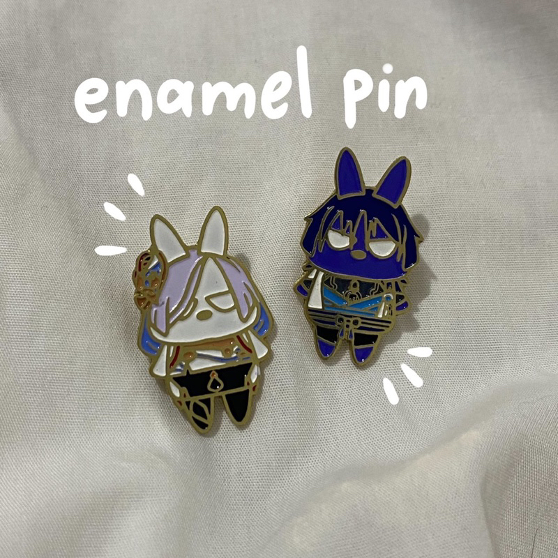 Enamel Pin Genshin Impact Bunny