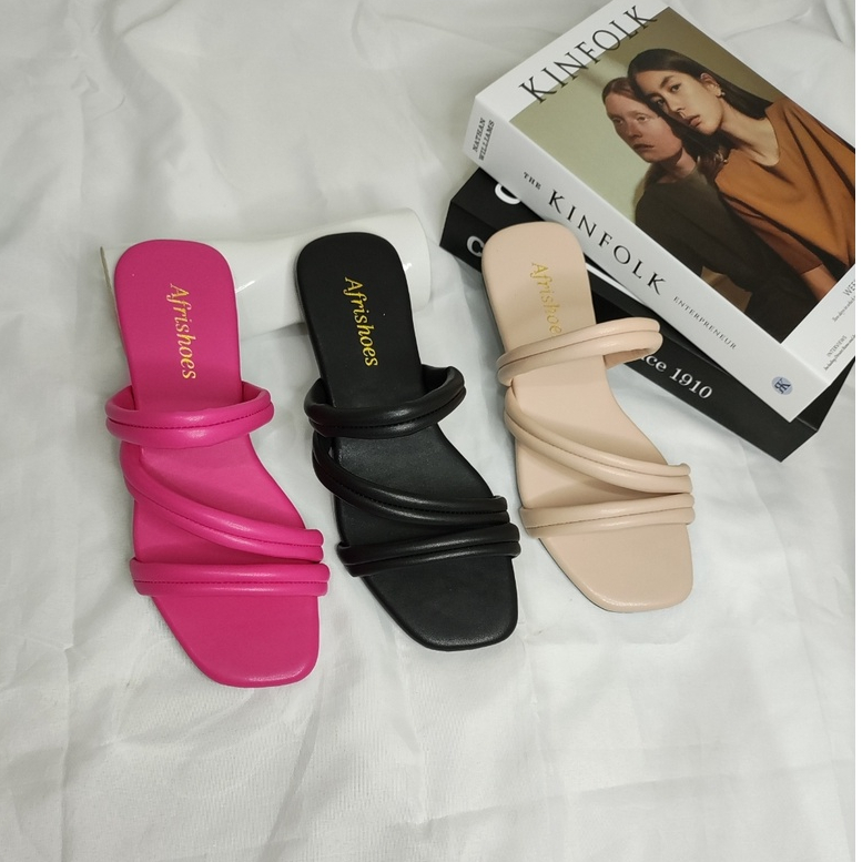 Afrishoes Nirmala Sandal Flat Teplek Wanita