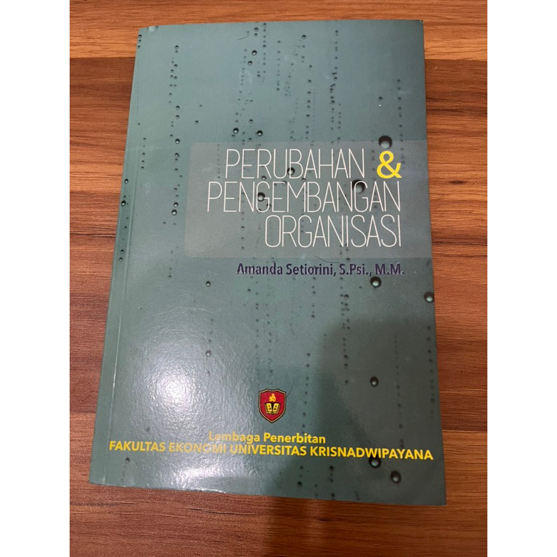 

Buku Manajemen Perubahan