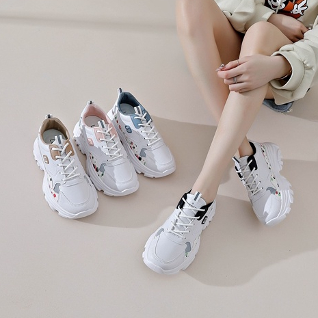 [Original Ber-Hologram] SNEAKYSHOES YUJIN SEPATU SPORT WANITA IMPORT KOREA - 2303