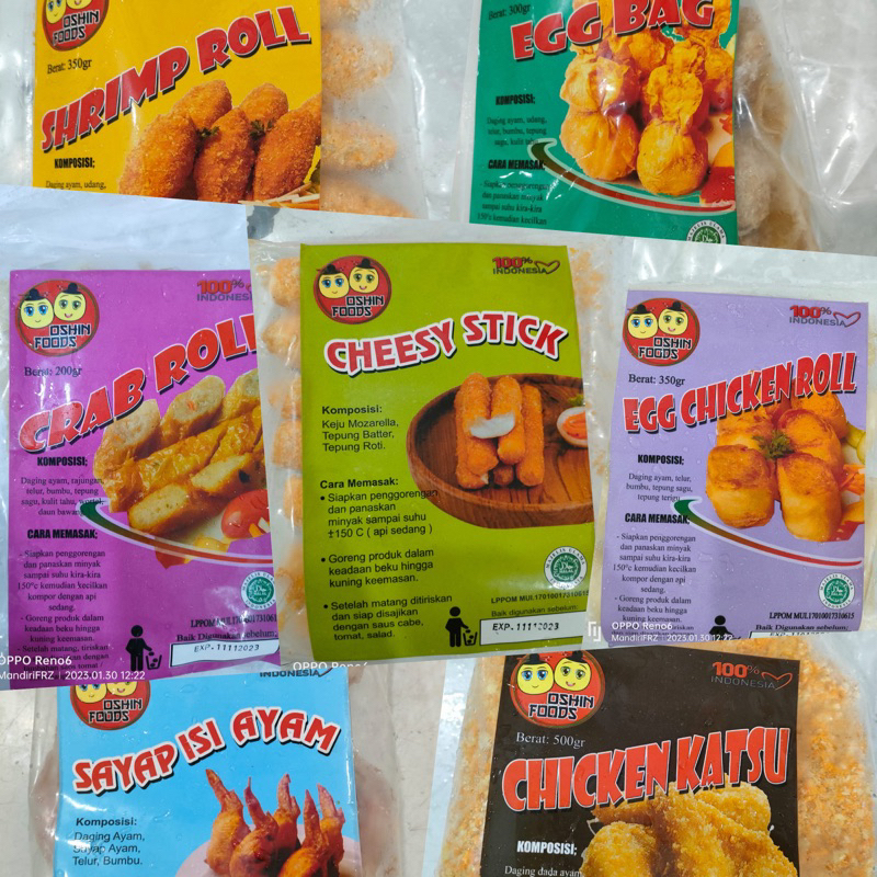 

Oshin food olahan nugget bento frozen food pilih aneka varian