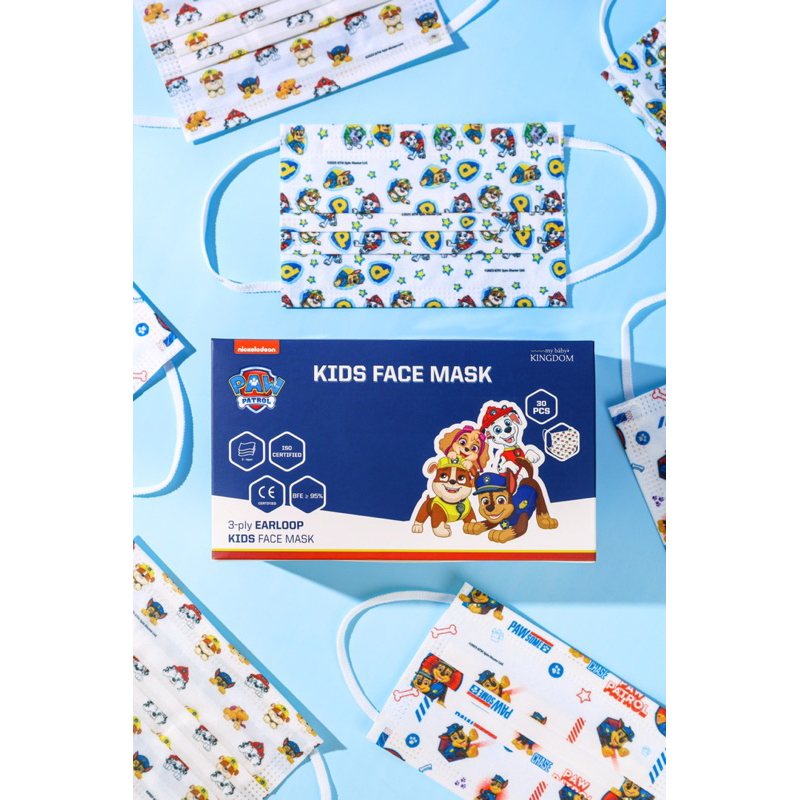 My Baby Kingdom x Paw Patrol Masker Anak Duckbill / Flat (DUCKBILL NO BOX PACKAGING)
