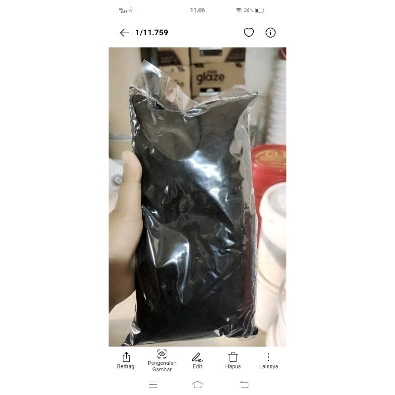 

Coklat hitam bubuk Tulip 250 gr