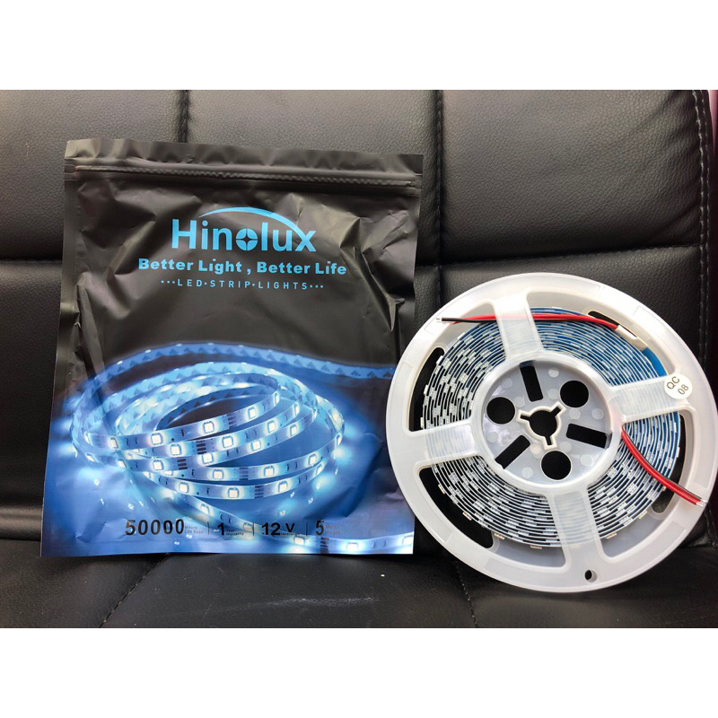 Led strip Hinolux 12V panjang 5m 5050-60Led/ lampu