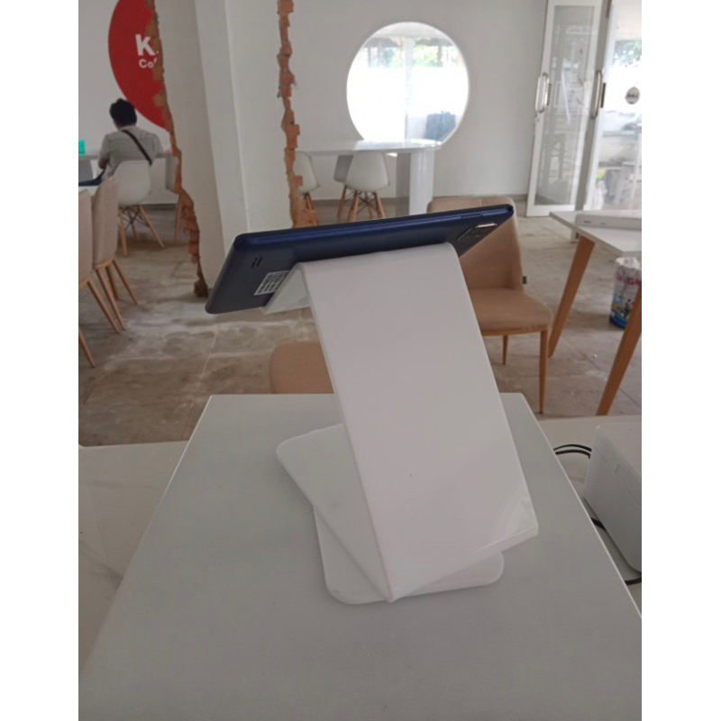 Holder / Stand Tablet Kasir Akrilik / Acrylic
