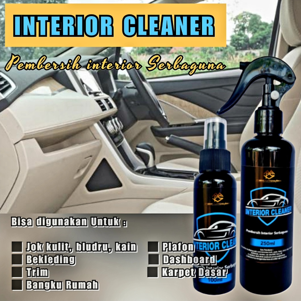 INTERIOR CLEANER Spray Pembersih Interior Mobil -  Interior Rumah - Helm - Sepatu | Pembersih Serbaguna