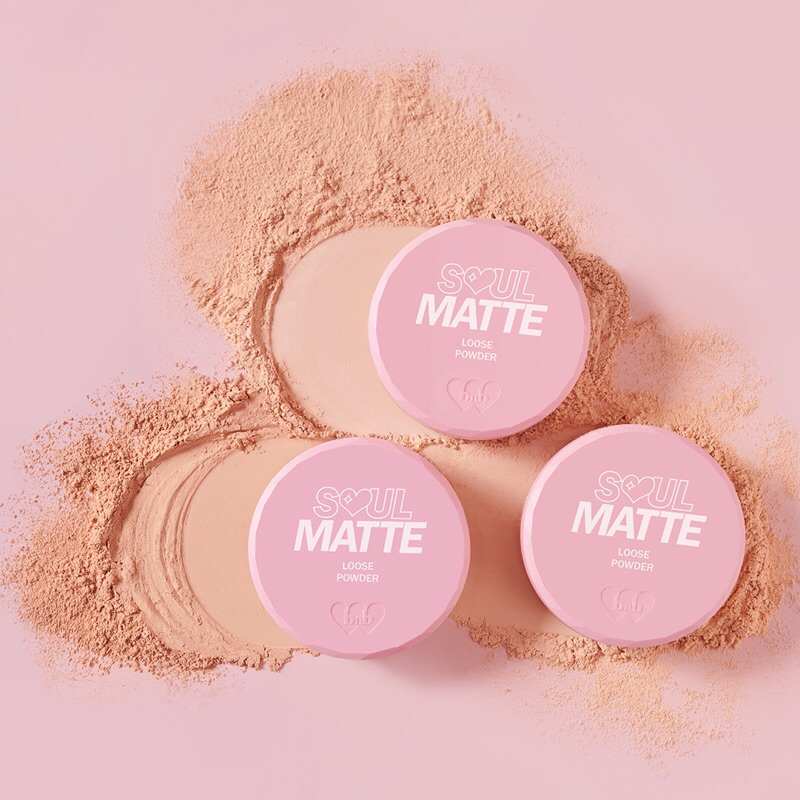 [BISA COD] Barenbliss BNB Soul-Matte Loose Powder - Bedak Barenbliss - Bedak Tabur Barenbliss