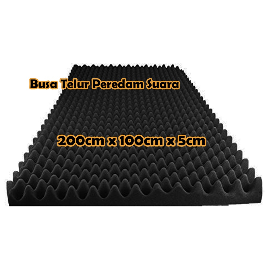 Busa Peredam Suara Telur Home Ruangan Musik 200x100x5cm