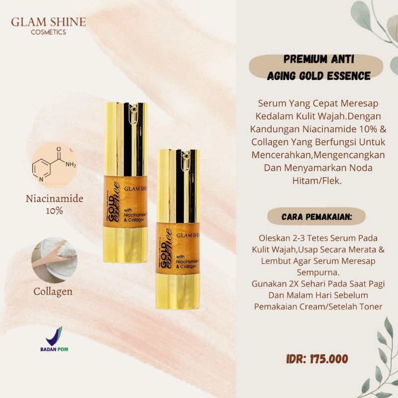 GOLD SERUM GLAMSHINE