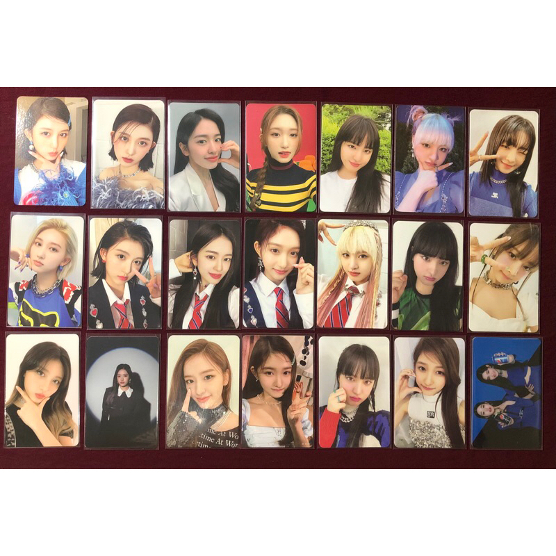 PHOTOCARD PC YUJIN GAEUL WONYOUNG REI LIZ LEESEO IVE IZONE ALBUM LODI LOVE DIVE ELEVEN JAPAN ONE REE