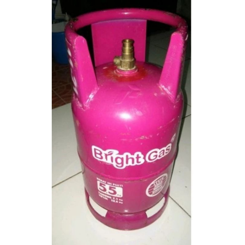 tabung gas bright gas 5.5kg kosongan