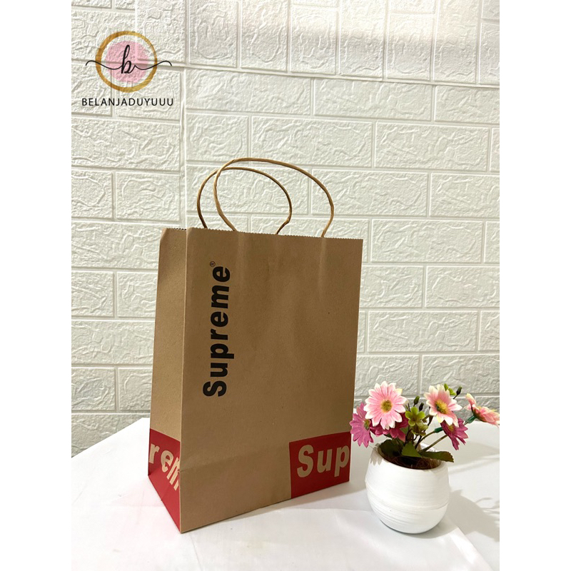 Paper Bag Supreme Original Pembungkus Kado Ukuran Small