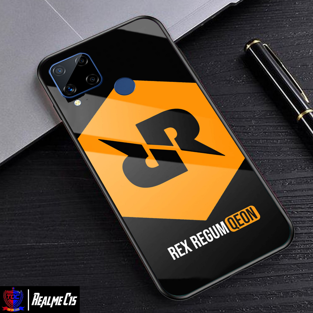 Case REALME C15 - Casing REALME C15 Terbaru Top One Case [ MOTIF RRQ ] Casing Hp REALME C15 - kesing