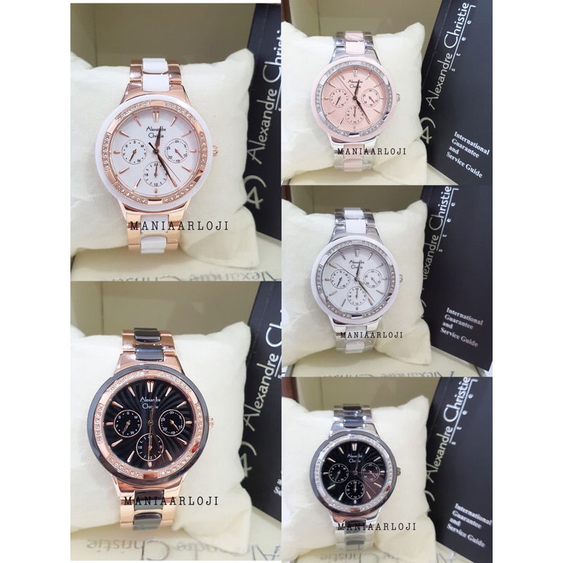 Jam Tangan Wanita Alexandre Christie 2299