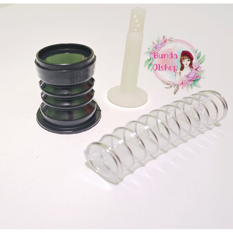 Set Seal Karet No 1 + Per + Tiang Plastik Pembuangan Mesin Cuci Sharp