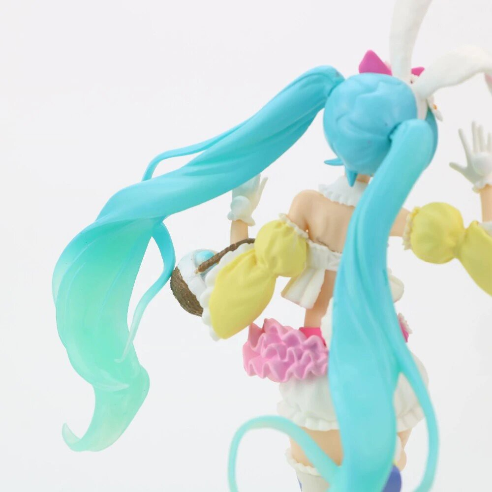 HATSUNE MIKU SPRING EASTER RABBIT EAR - Action Figure Miniatur Pajangan Vocaloid Waifu Anime / TOPPER / ANIME / JEPANG / KOLEKSI ANIME