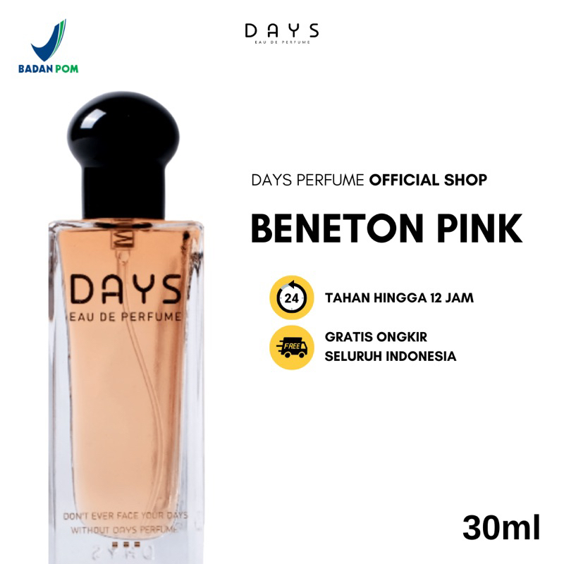 DAYS PARFUM BENETON PINK / DAYS PARFUME ORIGINAL