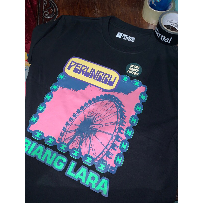 tshirt perunggu x bastards biang lara