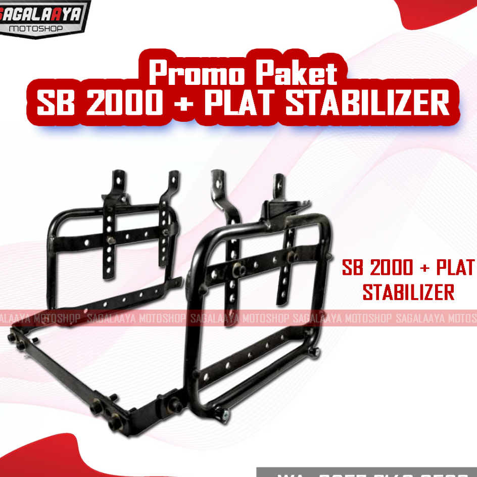 side bracket sb2000 bracket box samping sb 2000 lokal stabilizer givi e22 e23 e21 kappa k21 k22