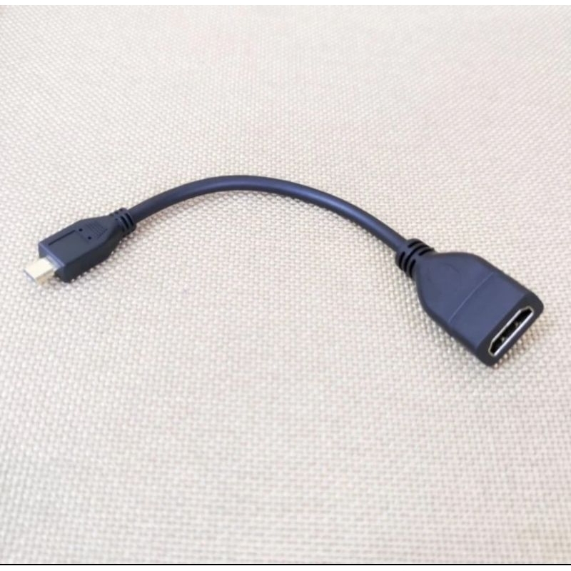 SKU-1302 KABEL MICRO HDMI TO HDMI FEMALE ADAPTER CABLE