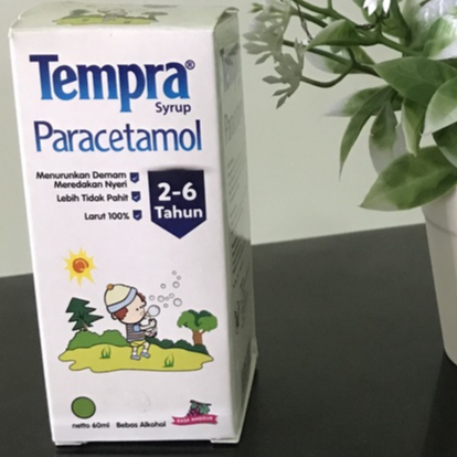 Tempra Syrup Paracetamol 60 Ml