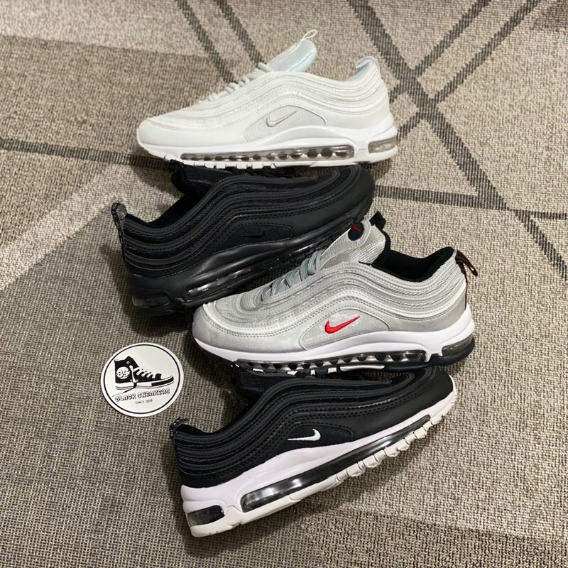 Sepatu Nike air max 97 triplewhite tripleblack