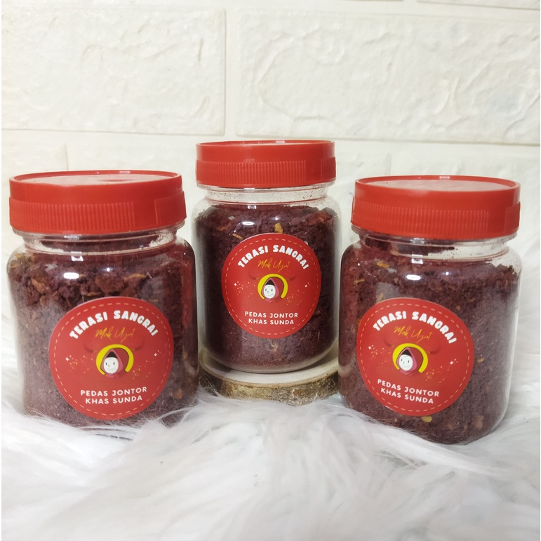 

Terasi Merah Sangrai Pedas Jontor Toko Rizqiyya 125gr